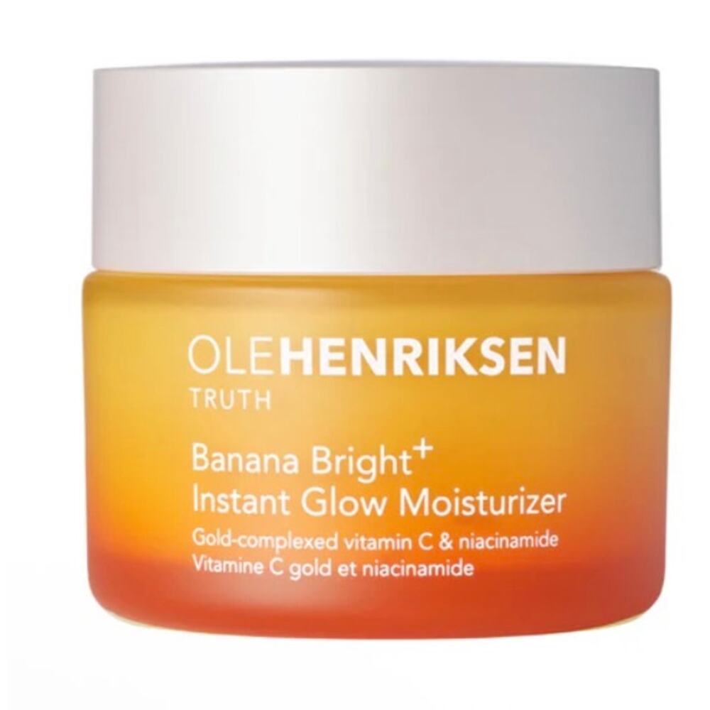 $40 New Ole Henriksen Banana Bright+ Instant Glow Moisturizer 1.2oz